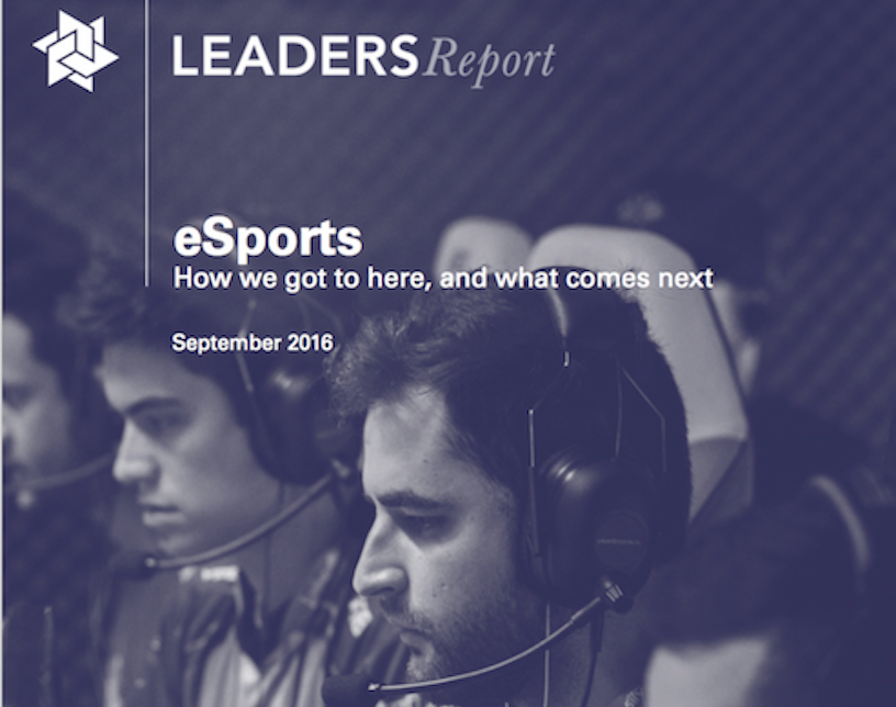 Leaders in Sports Esports Report Cover
