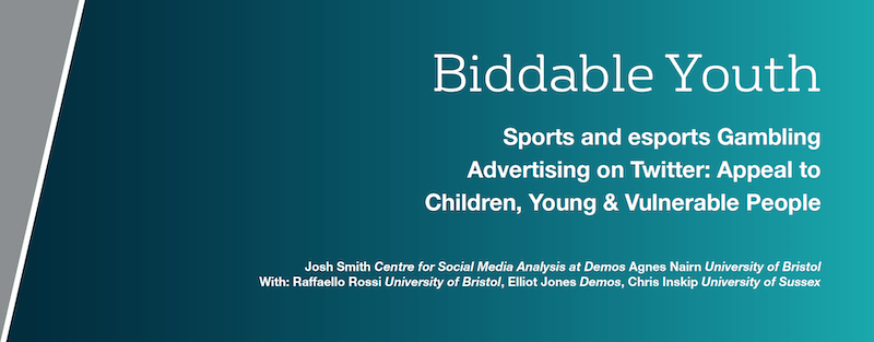 Biddable Youth Report - Sports and Esports Gambling Advertising on Twitter