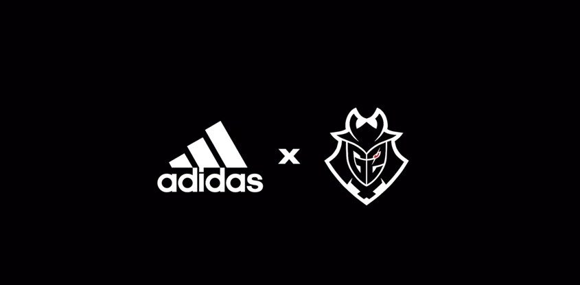 Adidas and G2 Esports logo