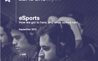 Leaders in Sports Esports Report Cover